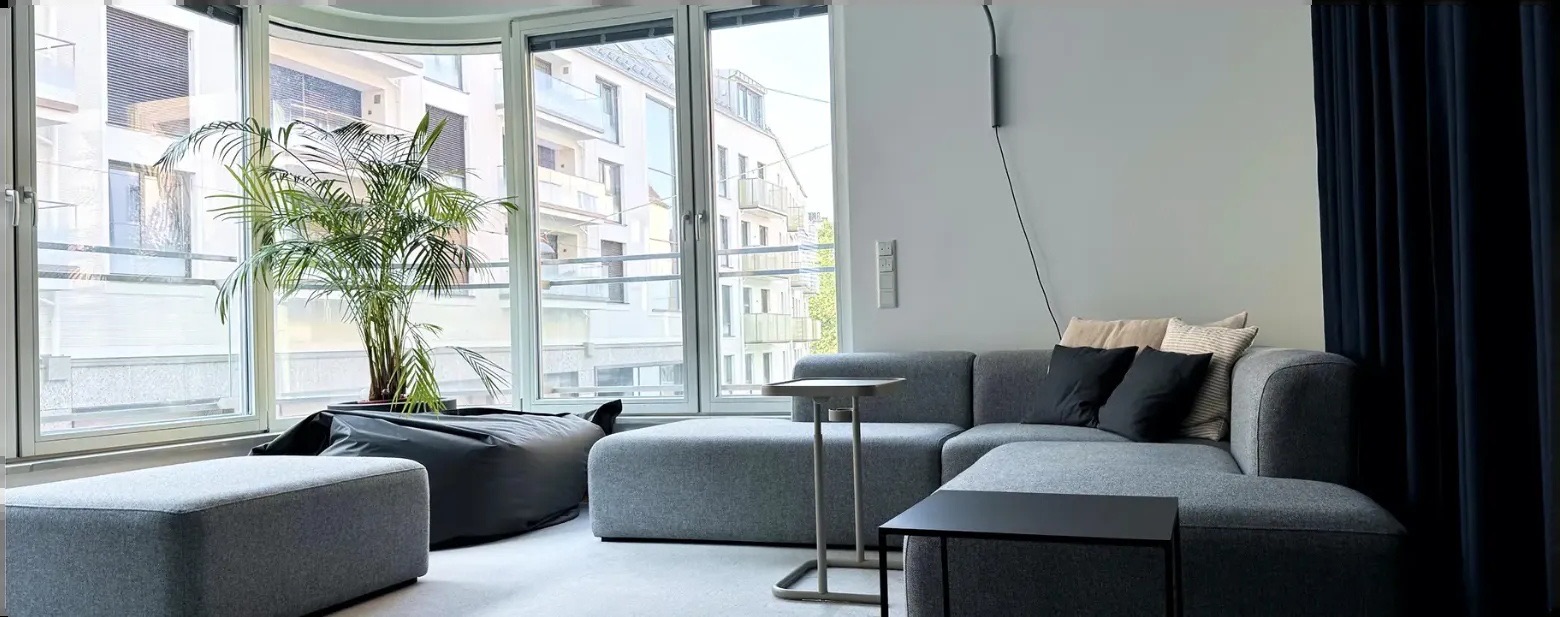 Lounge am Fenster