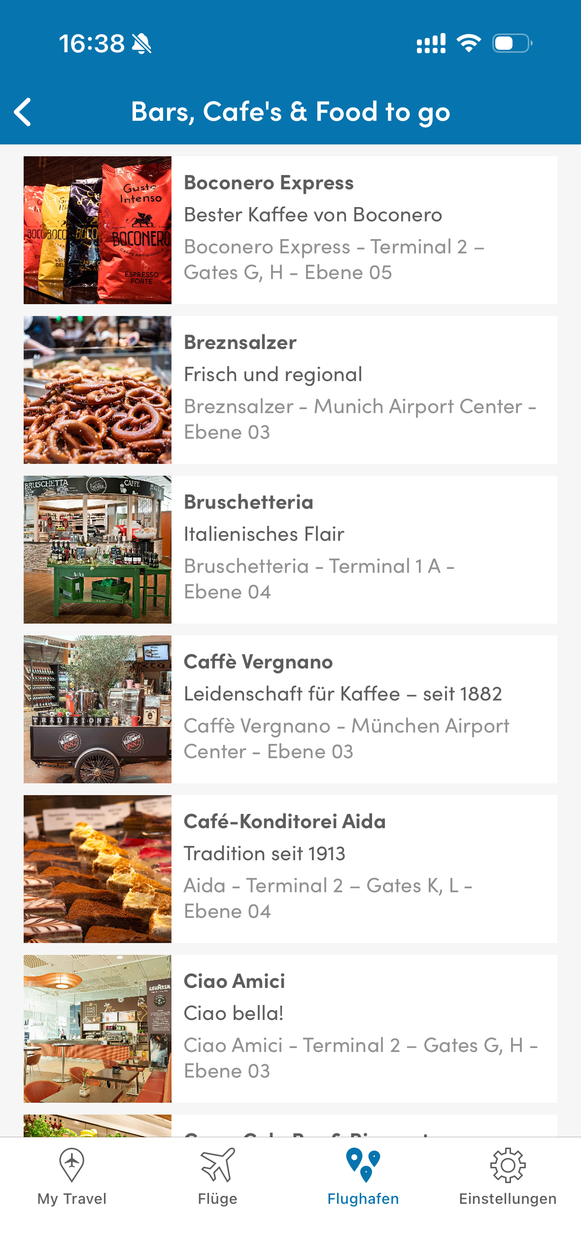 Passngr App: Bars, Cafés und Food to go am Flughafen